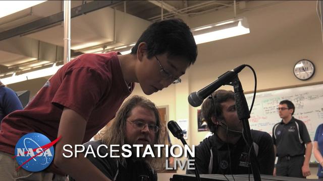 Space Station Live: Hamming it up on Space Station