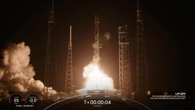 SpaceX launches 23 Starlink satellites from Florida, nails landing on droneship