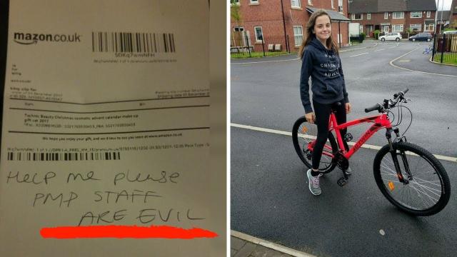 When A Girl Received A Package From Amazon, She Never Imagined She’d Find A Disturbing Note Inside