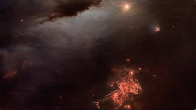 Whoa! Dark Nebula captured by Hubble for space telescope's 33rd anniversary