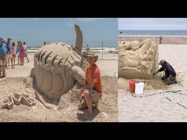 The Best Sand Sculptures From The Texas SandFest Sculpture Competition