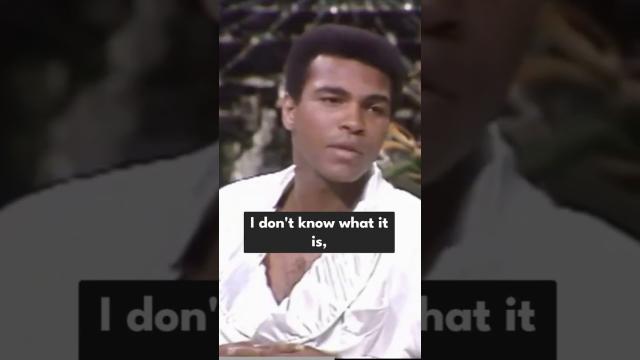 "I've been seeing them" Muhammad Ali talks UFOs (1973) ???? #shorts