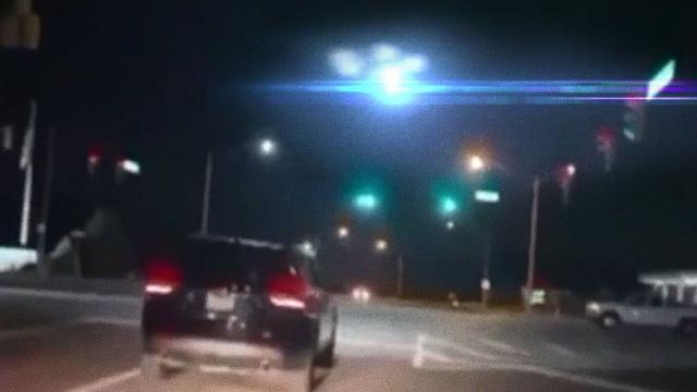 Mysterious lights UFO in the night sky above Middletown, USA, June 2023 ????