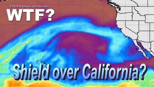 Is there a shield over California?