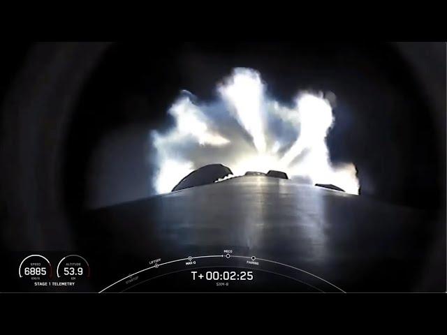 Blastoff! SpaceX Falcon 9 rocket launches Sirius XM satellite, nails landing