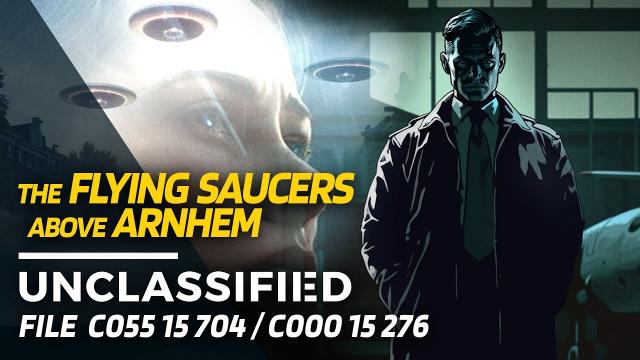 UNCLASSIFIED : THE FLYING SAUCERS ABOVE ARNHEM (1952) - C055 15 704 ????