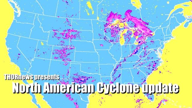 Update: the Severe Weather CYCLONE over North America RIGHT NOW
