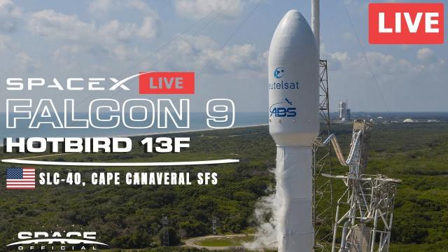 SpaceX to Launch HOTBIRD 13F • Falcon 9 • Airbus Eutelsat