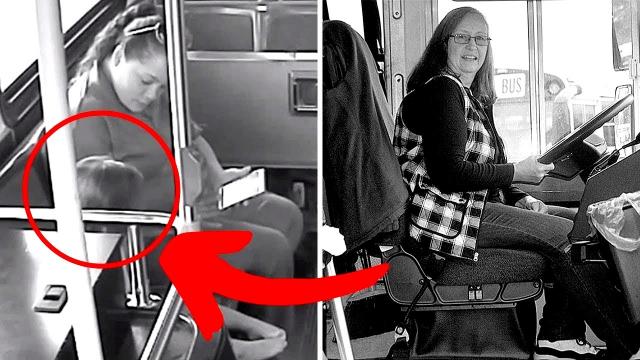 Bus Driver Keeps Girl On Bus Longer Than Others, Then Dad Learns It’s Because Of Her Hair