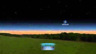 Close Mars, Lunar Eclipse And Lyrid Meteors - April 2014 Skywatching Video