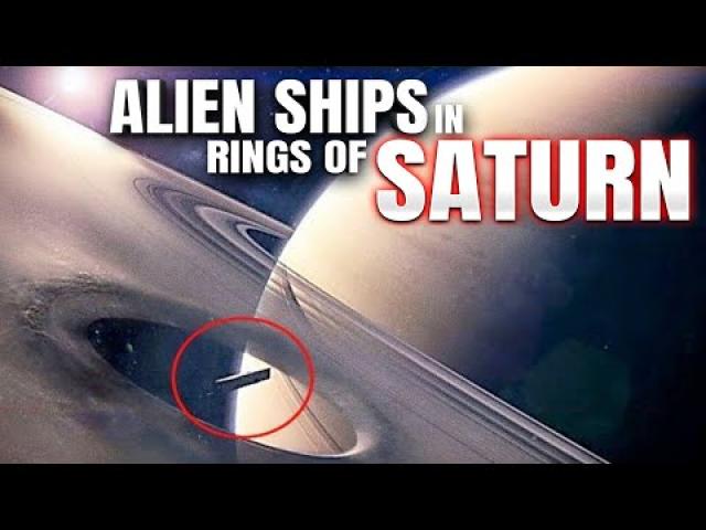 Former NASA Scientist Claims that There are Alien Ships in the Rings of Saturn ????