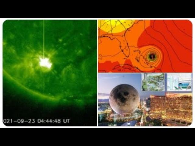 5 Sunspots! 2 M Class Solar Flares! ALERT October Hurricane Watch! Spain Floods! Fuego Volcano!