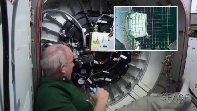 Bigelow Module On Space Station Fails To Deploy On First Try | Video