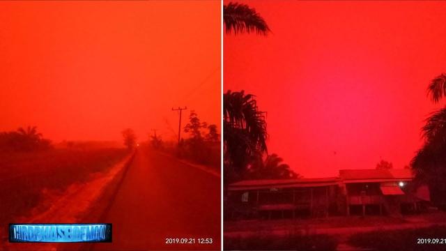 What Just Caused Our Sky To Turn RED? "It's Like Planet Mars!" 2019-2020