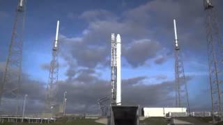 SpaceX Falcon 9 Rocket Sports Re-Usable Tech | Pre-Launch Time-Lapse Video
