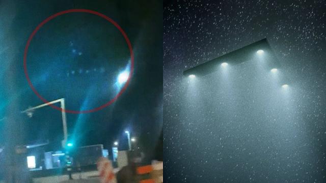 UFO Lights in V Formation USA, March 2024 ????