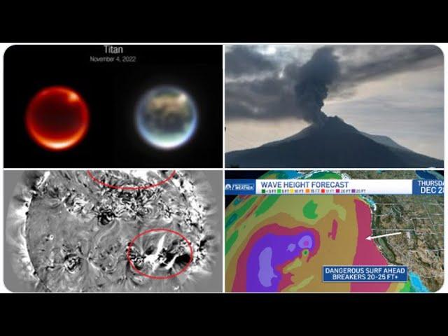 Chinese Booster rocket falls from the Sky! plus, weather, volcanoes and Sun stuff