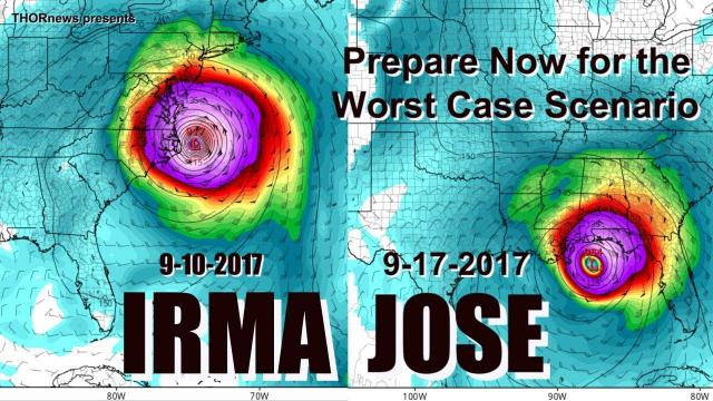 Hurricane Irma & Jose = Prepare & Plan for the Worst Case Scenario NOW!