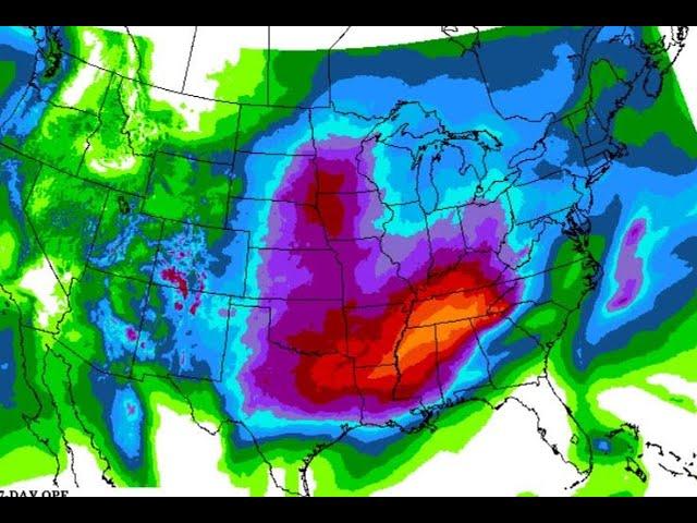 Alert! Major Storms to do Damage to the USA over next Week.