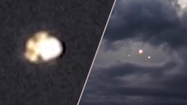 UFO Craft with Bright Lights over South Carolina | Real UFO sightings 2016 | NASA Secret Video leak