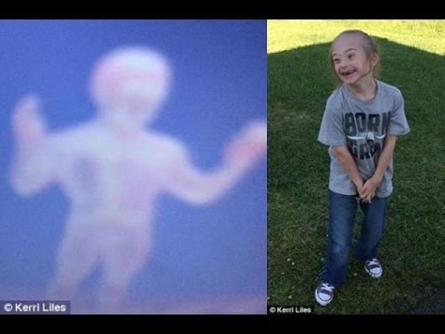 Boy Photographs 'Guardian Angel'