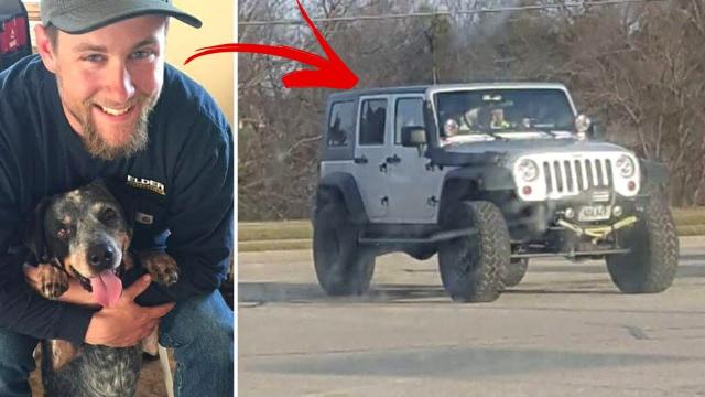 Worried Man Spots Jeep At Walmart For Weeks, Decides To Approach Driver