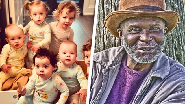 Old Man Adopts 6 Unwanted Girls - 4 Years Later, He Realizes The Reason Why