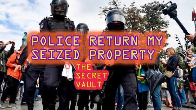 POLICE RETURN SIEZED PROPERTY finally LIVE CHAT