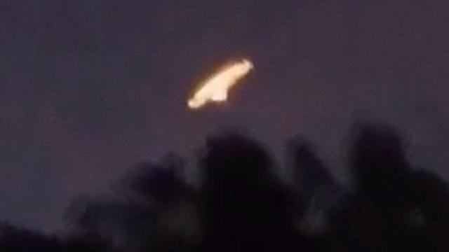 Mysterious Orange UFO in Cordoba, Argentina, Dec 2023 ????
