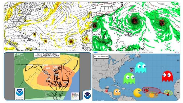 Red Alert! 4.0 FL/AL Earthquake! Major Hurricane Trouble Brewing! Big storm for NE! Maysak & Haisen!