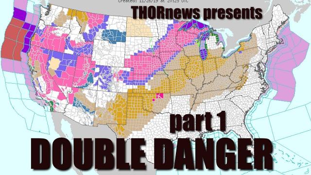 Warning! Dangerous Thanksgiving Double Storms have Begun! 100 hour Madness!