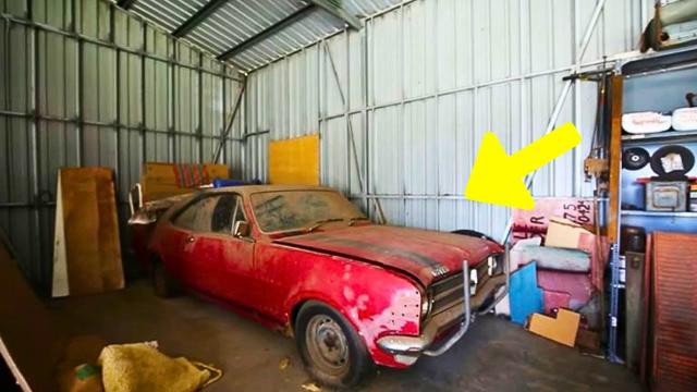 A Farmer’s Car Left Forgotten Under Old Corn Bags Sold For A Fortune