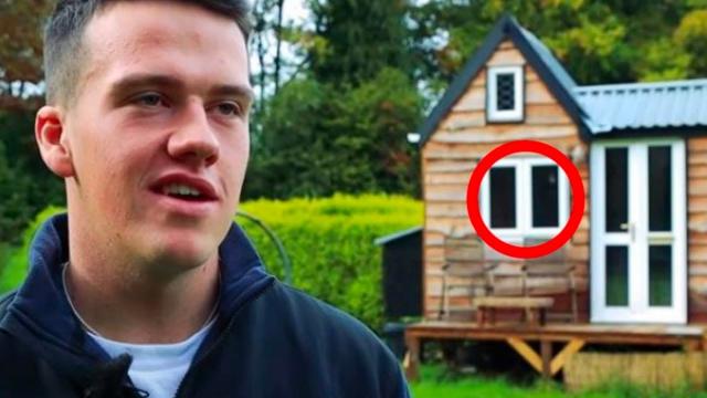 Man Builds Cottage – When He’s Being Interviewed, Something Unexpected Happens