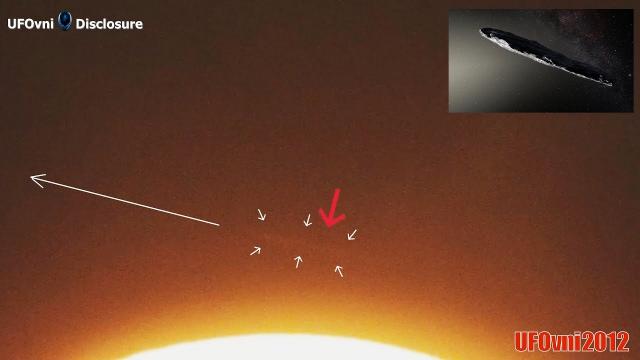 TELESCOPE SUN 4K: UFO "Oumuamua" Near SUN, Aug 2, 2019