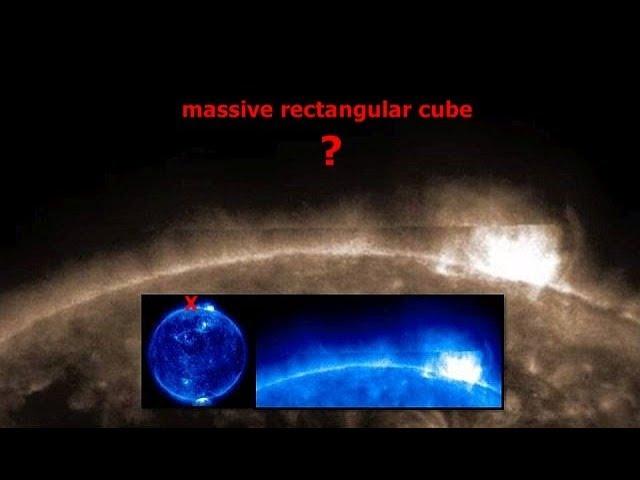 Giant Mysterious Rectangular Anomaly Emerges From Sun