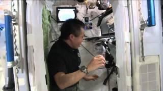 Space Station Bedroom Is 'Telephone Booth Tiny' | Video