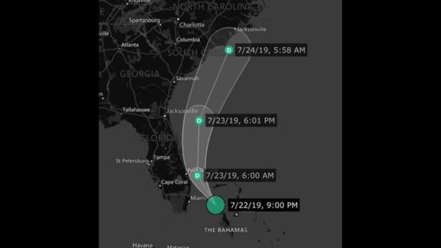 Alert! Tropical Depression #3 off the Florida coast & 58,880 Lightning Strikes!