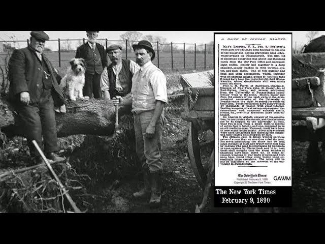 1890 NY Times Article: Race Of Giants Discovered In New York