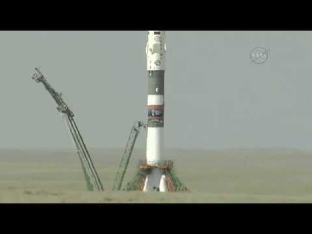 Blastoff! Expedition 56 Crew Heads to Space Station