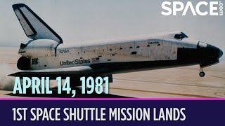 OTD in Space – April 14: 1st Space Shuttle Mission Lands