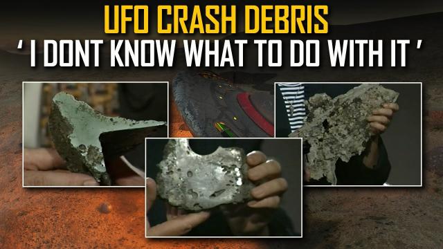 Analysing  Crashed UFO Debris… Off the Road Series with Ted Loman