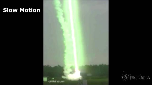 Rocket Sparks Lightning Bolt And Video Shows It