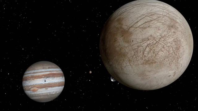 Water Vapor Plumes On Europa Possible Snapped By Hubble | Video