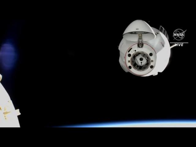 SpaceX Cargo Dragon drifts away from space station in these awesome views