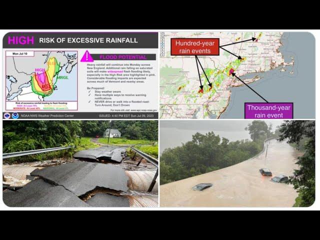 PINK ALERT! Catastrophic Rainfall in NE USA, Japan & India! Florida's HOT Ocean Water! Elon's NSFW!