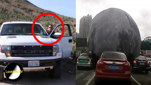 AREA 51 Security Exposed On Camera! UFOs Spotted In Real Life