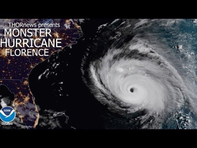 Cat 4 Monster Hurricane Florence landfall forecasts go a little South