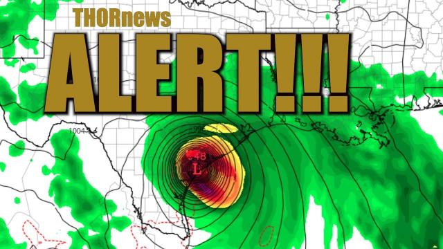 ALERT! DANGER! Late August HURRICANE WATCH TEXAS FLORIDA & GOM