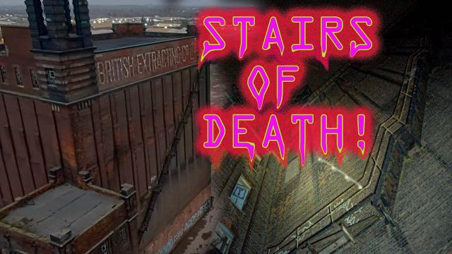 STAIRS of DEATH at British Extracting Co