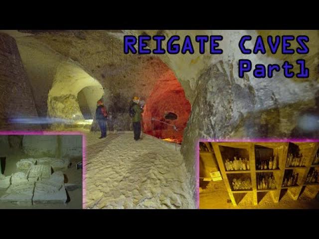 Reigate Caves Full Explore PART1